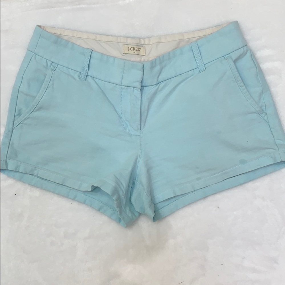 Light blue shorts